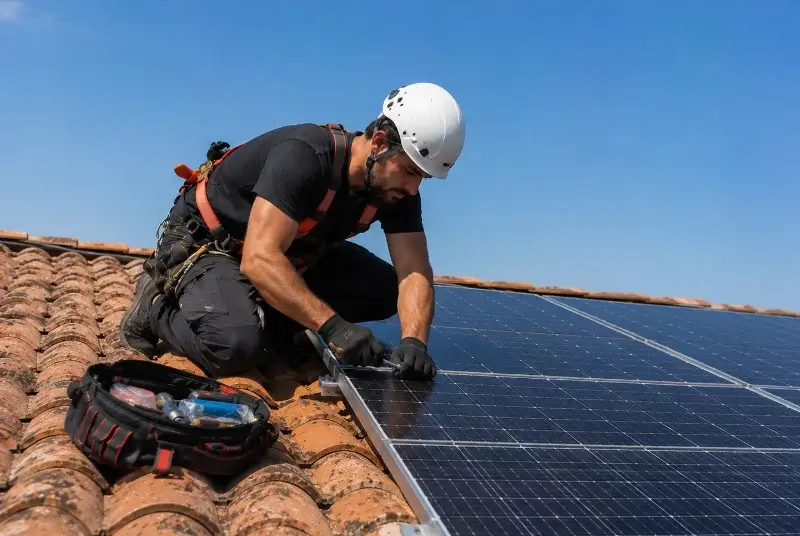 Maintenance et monitoring de panneaux solaires à Goxwiller